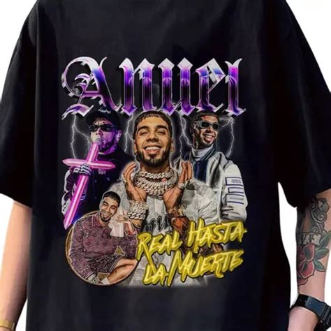 anuel sin playera|Real Hasta La Muerte Anuel Merch